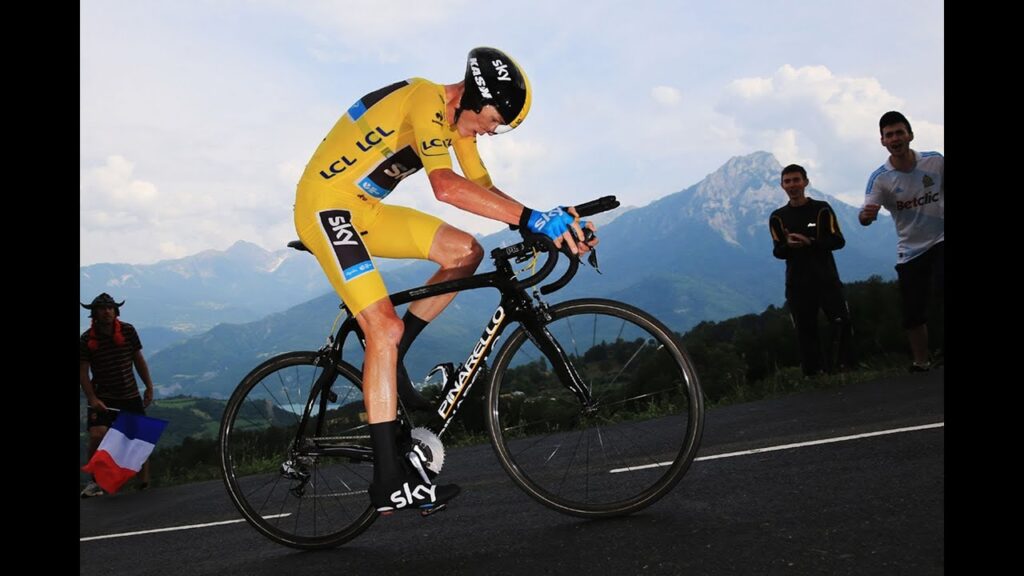 Análise da física sobre velocidade média em ciclismo