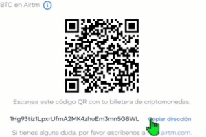 copiar endereço criptográfico