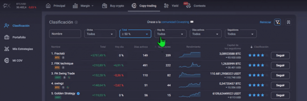Plataforma Prime XBT