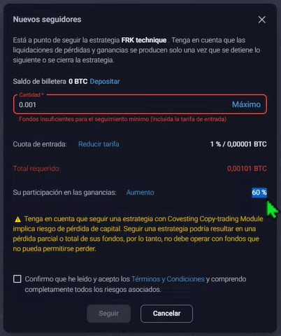 Seguidores Prime XBT