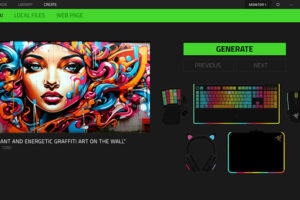 Razer Axon Create, a maneira de criar e sincronizar efeitos RGB com IA