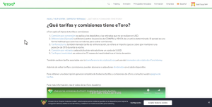comissões etoro