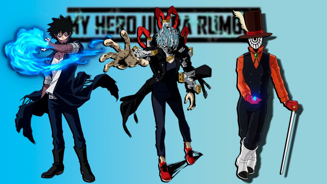 Personagens competitivos de My Hero Ultra Rumble.