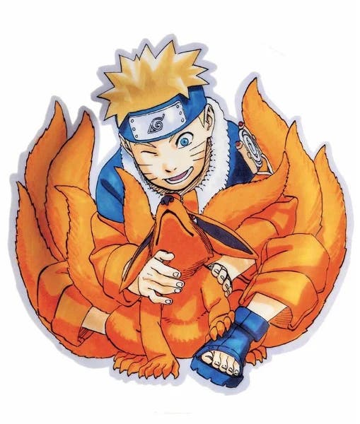 Naruto: Mangaka Masashi Kishimoto compartilha uma ilustração incrível com Kurama como protagonista