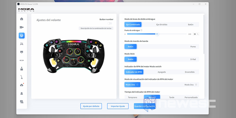 REVISÃO MOZA R16 MOZA PIT CONFIGURAÇÃO DO VOLANTE GS V2