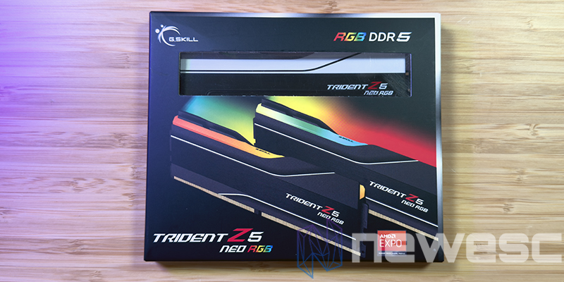 GSKILL TRIDENT Z5 NEO RGB 6000 CL30 EMBALAGEM