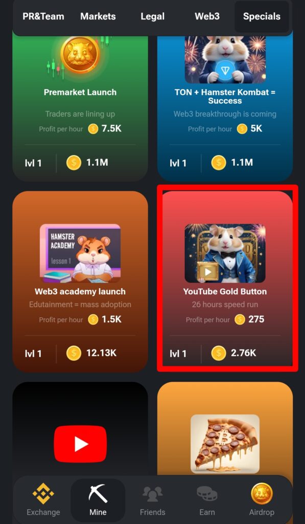 Botão de ouro do Youtube