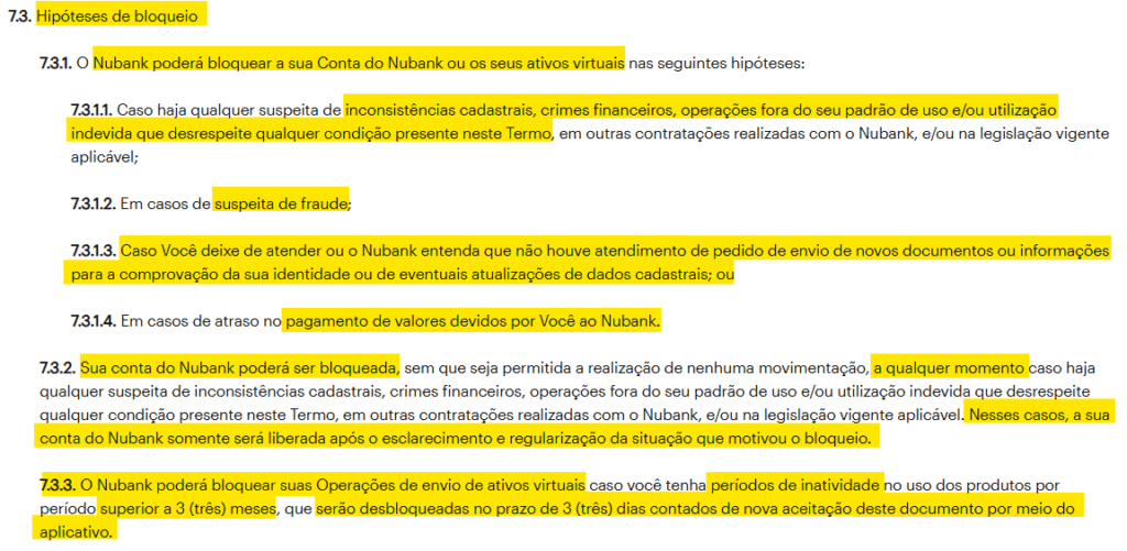 Print 7 termos de uso