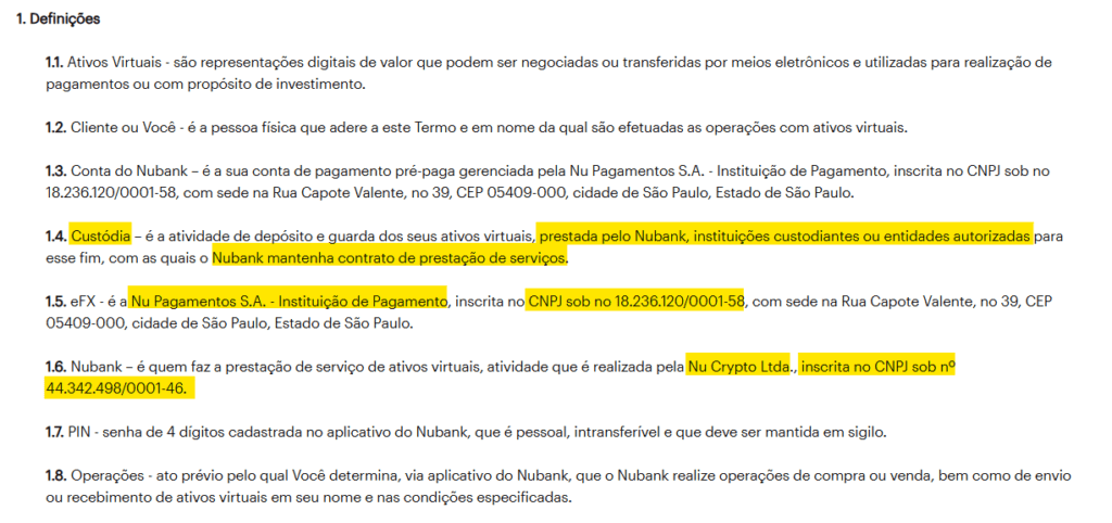 Print 3 termos de uso